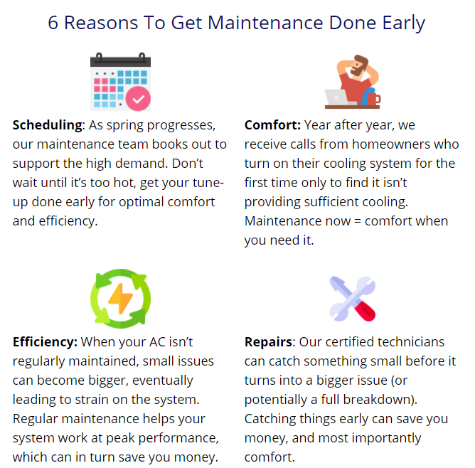 6 Reasons to Get Maintenance Done Early